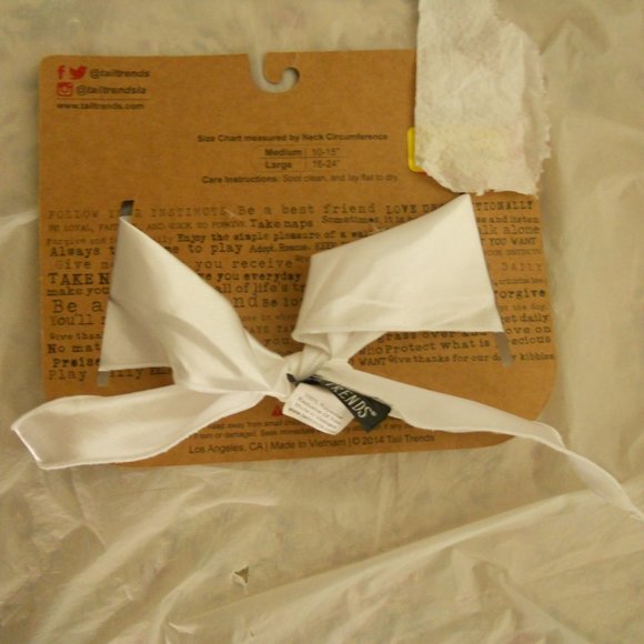 HPx2🎉 3pc Wedding Pride Dog Bandanas Tail Trends Lg nwt - Picture 7 of 7